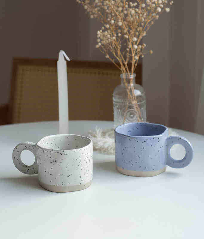 JIA GUI LUO Tazza da caffè in ceramica da 230 ml Tazze e tazzine Set da caffè Tazza da caffè in ceramica stile giapponese G016 T220810