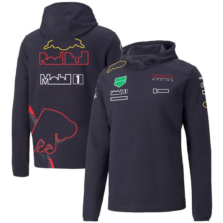 2022 Ny F1 Racing Suit Custom Racing Driver Hoodie Formel One med samma stillagsuniform Plus Size Fan -tröja