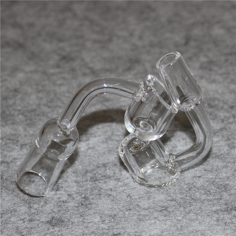 Smoking 4MM Thick Quartz Banger for Glass Bong Oil Rigs Wholesale Domeless Quart Nail 10mm/14mm/18mm Male/Female Joint 100% Real Quartzs