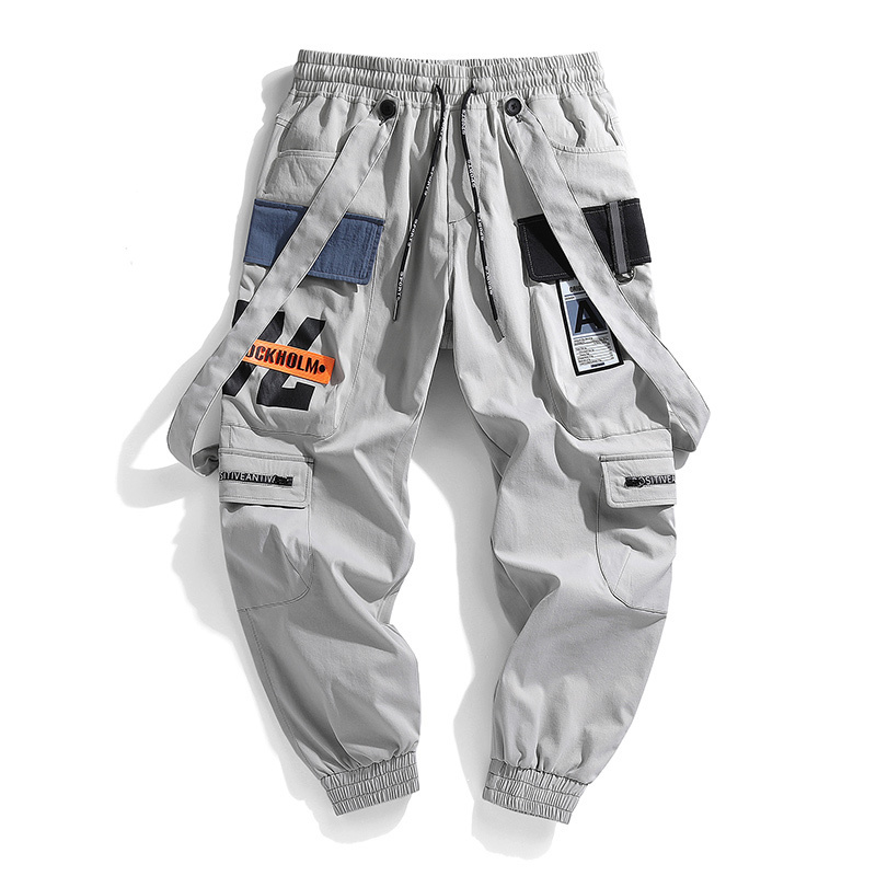 Mens Pants Chaifenko Jogger Leisure Sports Pantolon Hip Hop Sokak Giyim Işın Ayağı Kargo Moda Baskı 220829