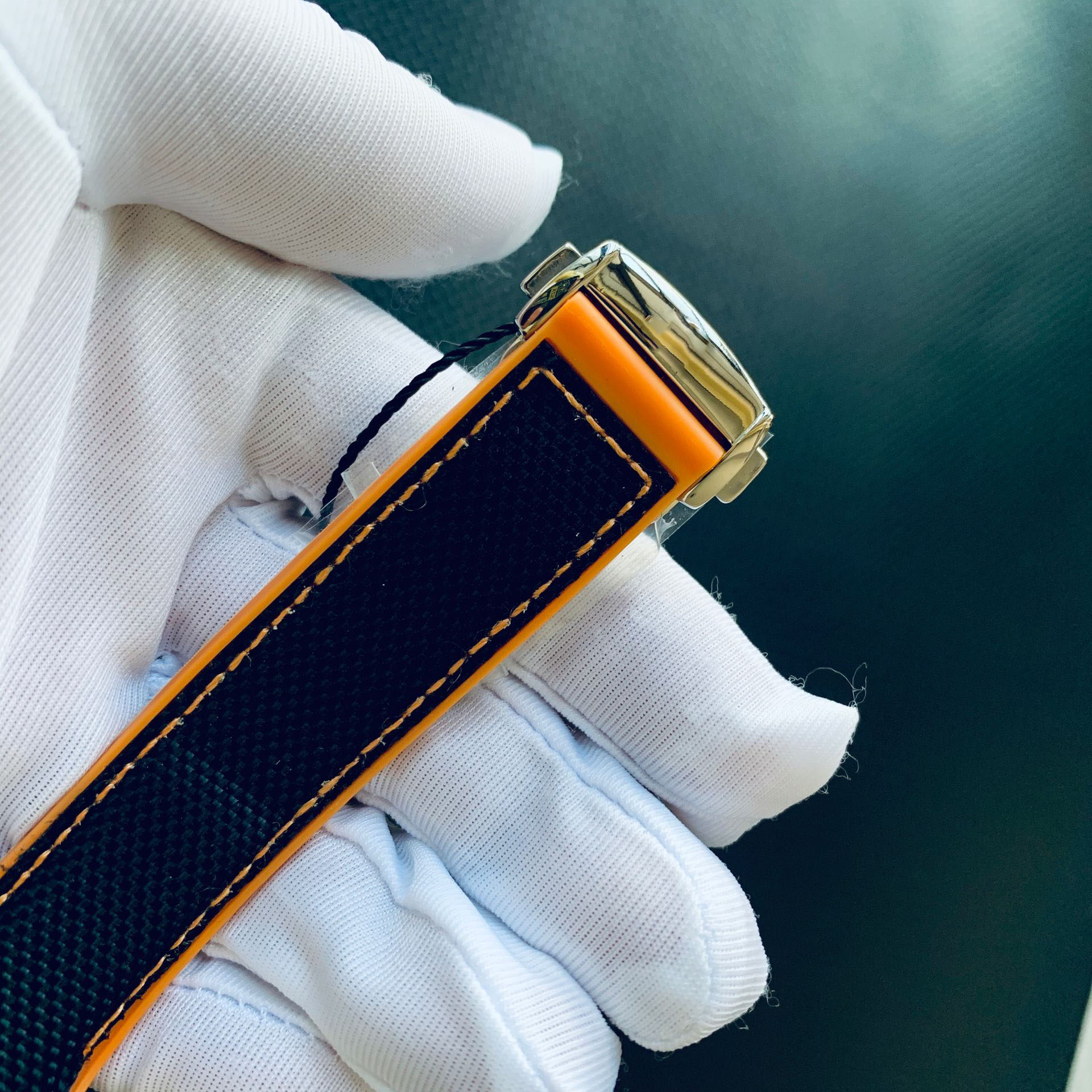 Montre pour hommes, 3 couleurs entières, haute qualité, mouvement à Quartz, bracelet en tissu de verre saphir, 266F