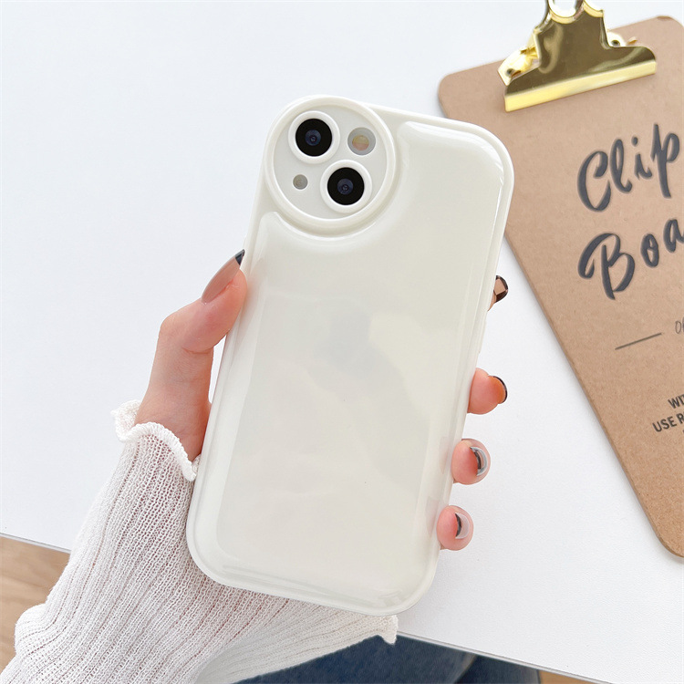 Candy Renk TPU İPhone için Yumuşak Kılıflar 15 14 13 12 11 PRO XS XR MAX 8 7 PLUS Cep Telefonu Koruma Kapak Kızlar Fabrika Fiyatı için Güzel Kılıf