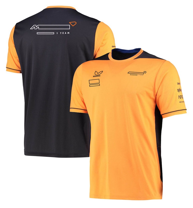 Yeni F1 T-Shirt 2022 Sürücü Yarış Takım Takım Ortak Top Sıradan Kısa Hızlı Kurutma T-Shirt