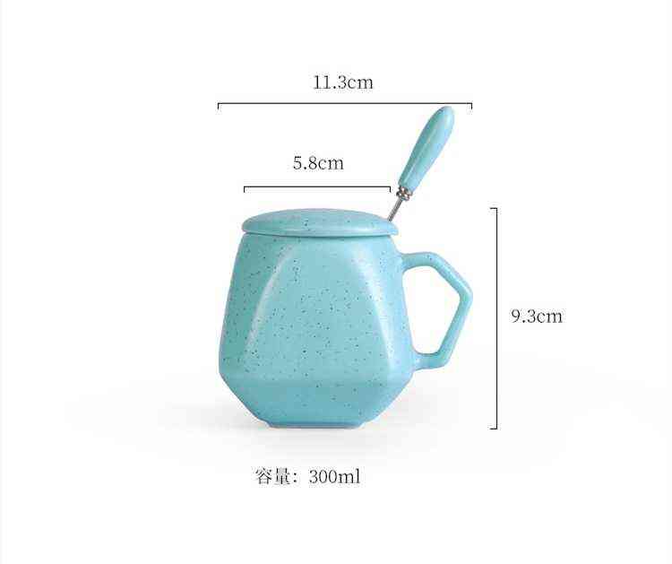 Jia-Gui Luo Ceramic Coffe Cup Cup Cup Spoon مجموعة أكواب القهوة الصين مجموعة Coffee Cucces G053 T220810