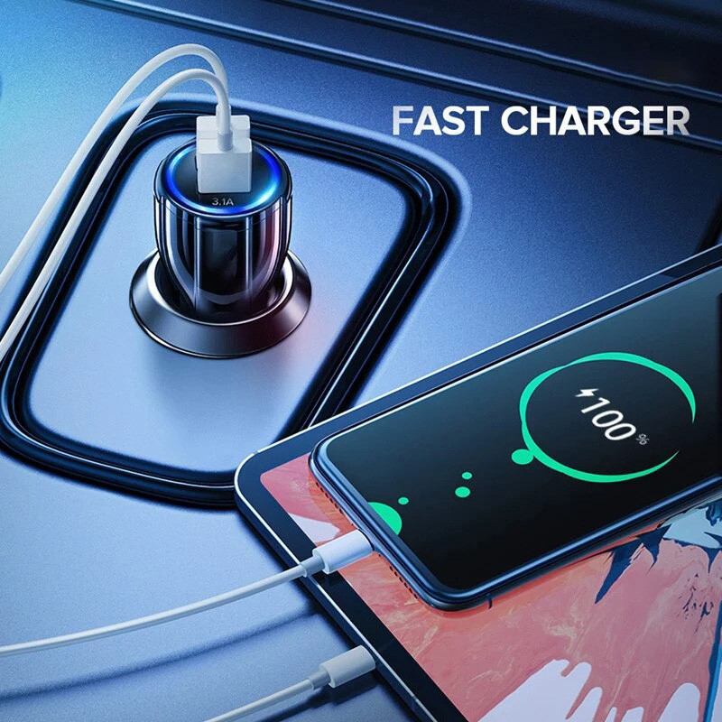 Новая тенденция TE-P32 CAR Charger USB Quick Charge 3.0 Быстрая зарядка зарядных устройств Стабильный ток вывод 20 Вт PD Зарядное устройство для нескольких совместимого устройства