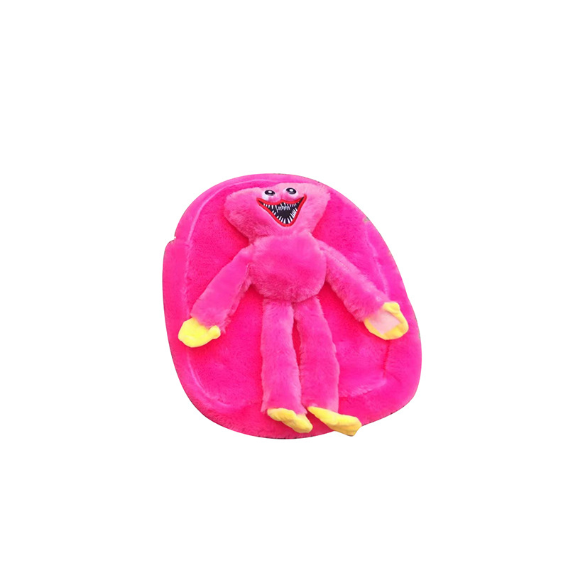 Factory Wholesale 2 Cor 14,2 polegadas 36 cm Huggy Wuggy Childpack Backpack Plush Toy Toy Pink School School School Children Gift