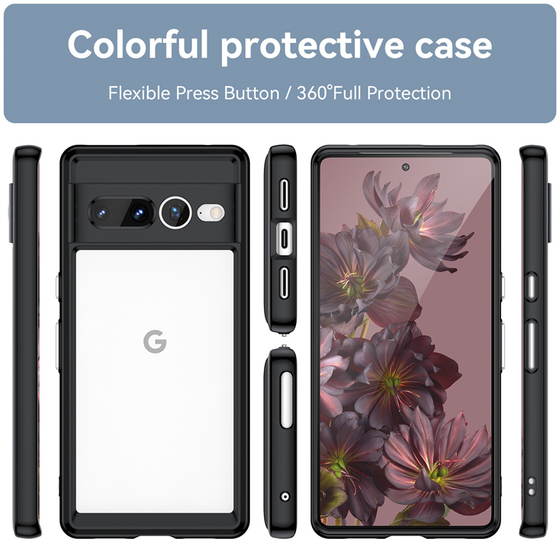 Google Pixel7 7Pro 뒷 표지 용 다채로운 보호 하드 휴대 전화 케이스