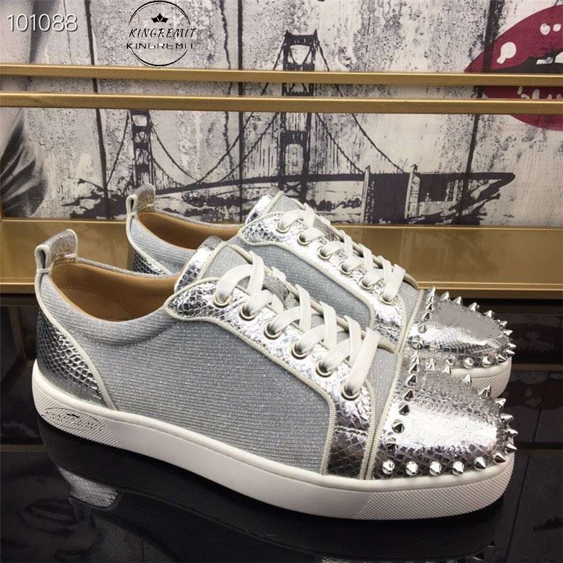 2022 Designer Shoes Studded Spikes Sneakers Men Women Trainers Fashion Platform Insider Sneaker Low Cut Suede Shoe With Box