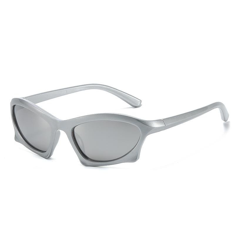 Lunettes de soleil y2k enveloppez autour de la mode pour les hommes femmes Swift Oval Dark Sport Shades Glasse