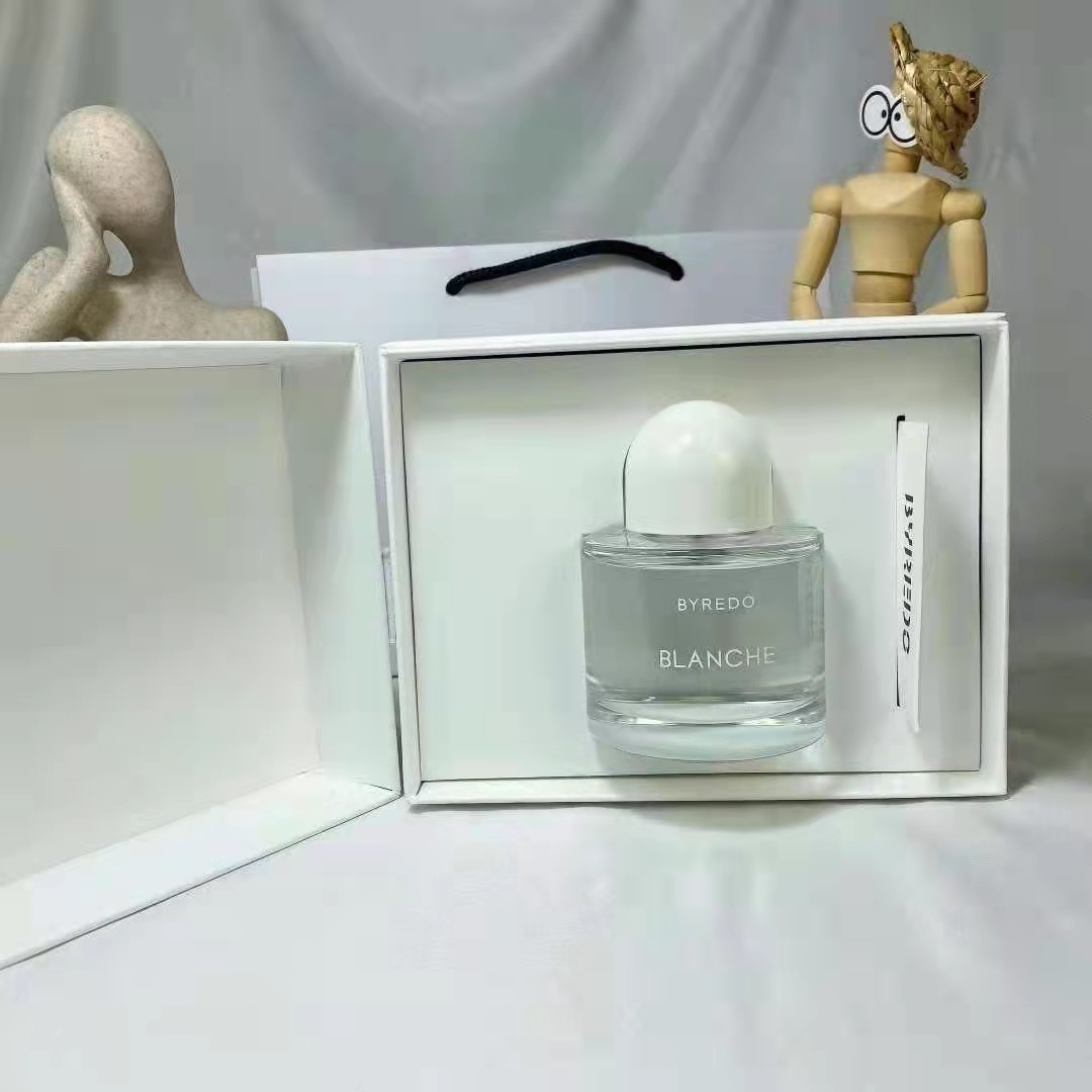 Byredo Blanche Perfume 100 ml Hombres Mujeres Fragancia Eau De Parfum Larga duración Olor Buena calidad EDP Spray Colonia Entrega rápida