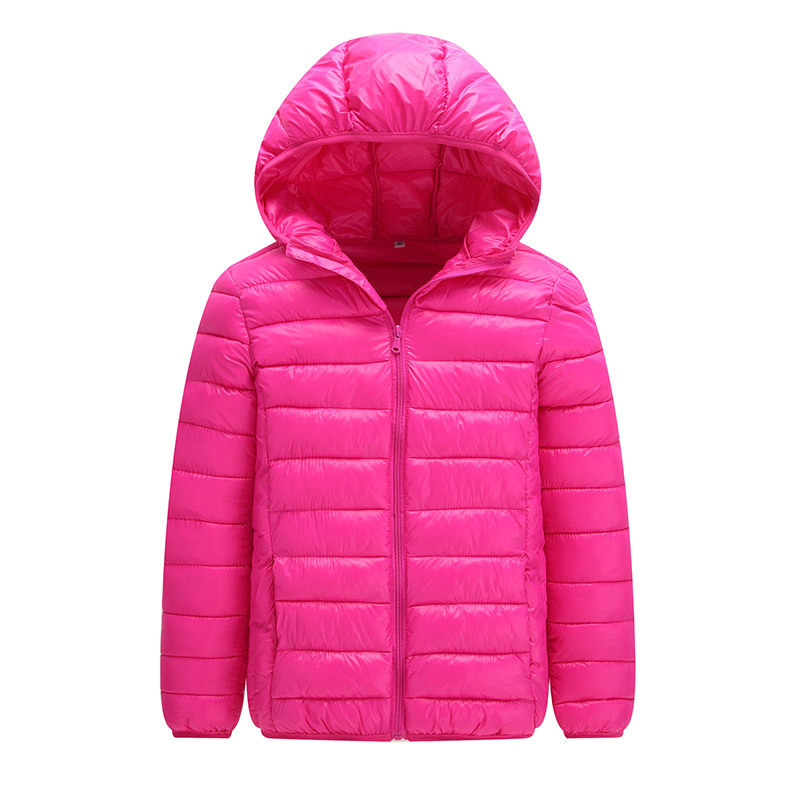 جودة عالية الشتاء سترة الأولاد أسفل الطفل الطفل ضوء البط معطف الفتيات رقيقة دافئة الدفء 10 12 14 16 Y GX220818