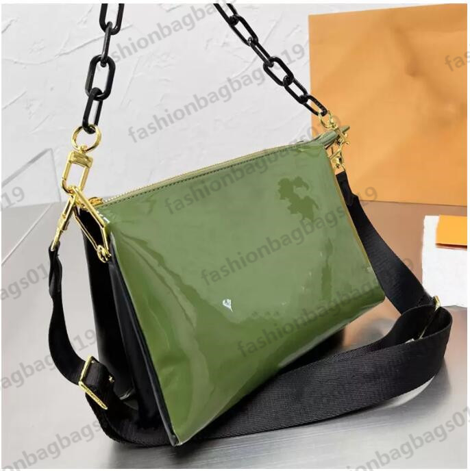 Coussin PM Bags New Spring Nautical M22398 M22397 Women Luxurys soft em relevo Puffy Designer Monograms cross body chain clutch Cross belt Shoulder Flap Mini handbag