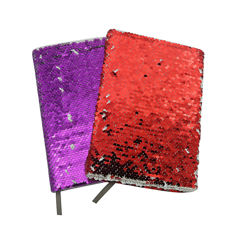 Notebook a sublimazione vuoto A4 Notebook reversibile con paillettes magiche Notebook scolastico ufficio Stampa a trasferimento termico Materiali di consumo vuoti Regali fai da te nuovi