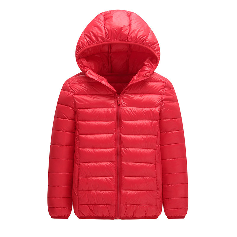 جودة عالية الشتاء سترة الأولاد أسفل الطفل الطفل ضوء البط معطف الفتيات رقيقة دافئة الدفء 10 12 14 16 Y GX220818