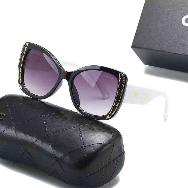 Canal de diseñador Ciclo de gafas de sol Marcas de moda lujosas Mujer Hombre Nueva marca Personalidad Calle Pografía Vintage Béisbol Spor220g