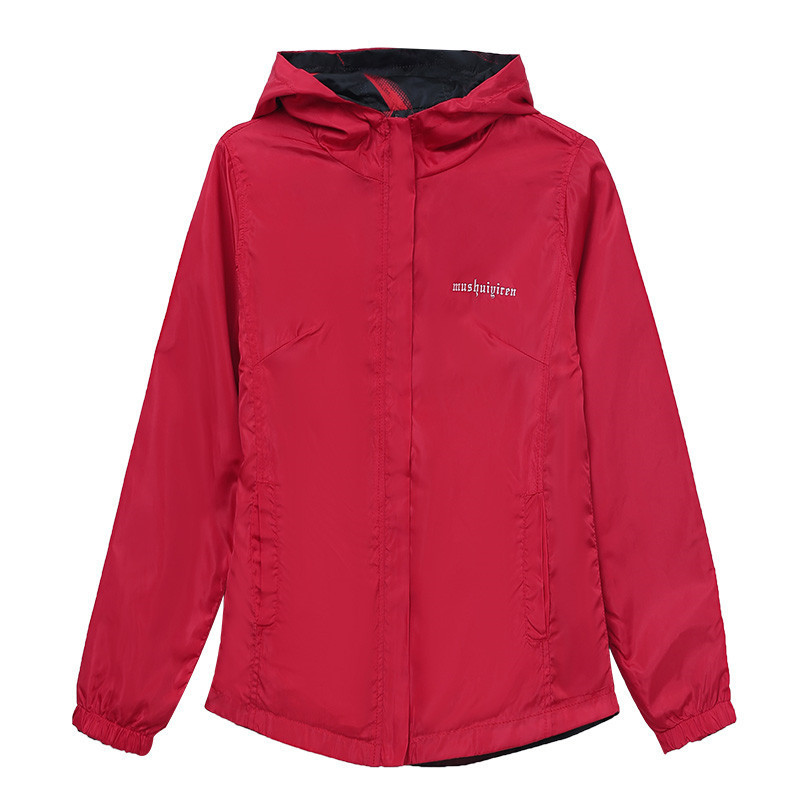 Vestes de veste minces de veste de veste de poche à capuche causale à deux coups de vent à deux usures de base de base plus taille plus taille 4xl P562 220819