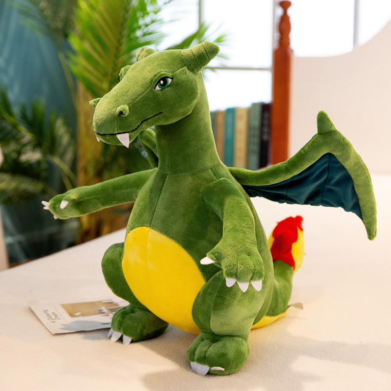 23 cm Charizard Plüschspielzeug Dinosaurierpuppe Urlaubsgeschenk