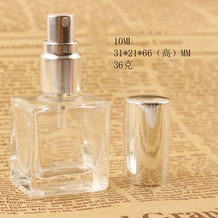 Glass Perfume Diffusers Bottle 10ml Small Sample Portable Parfume Refillable Scent Sprayer Cosmetic Spray Bottle