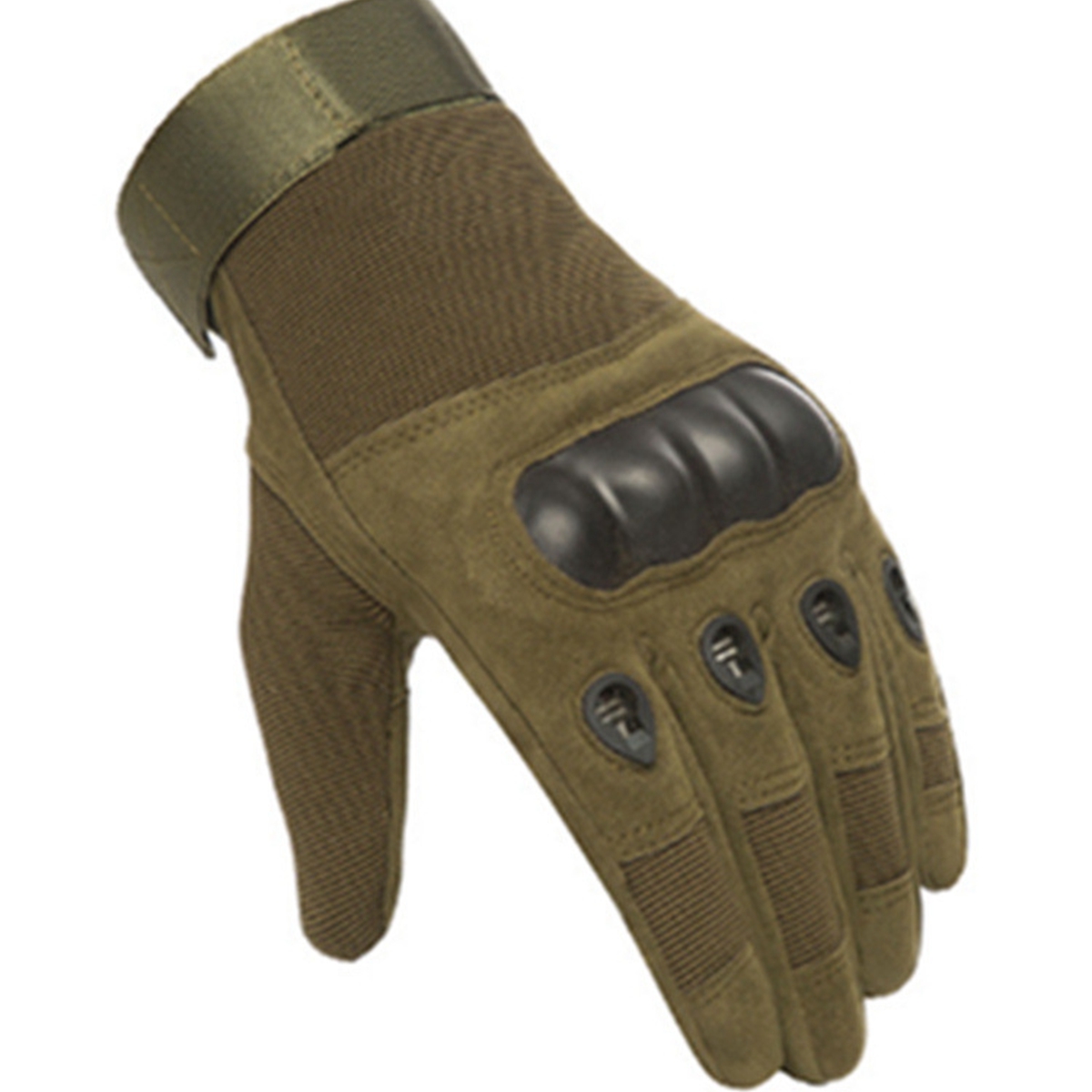 taktik eldivenler Airsoft Sport Yarım parmak tipi Askeri Erkekler Savaş Çekim Avlanma Eldivenleri