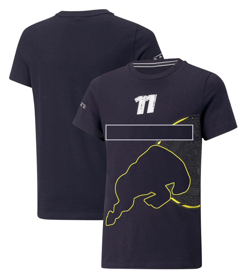 Форма пилота команды F1 2022, летняя новая гоночная серия, повседневная футболка с короткими рукавами