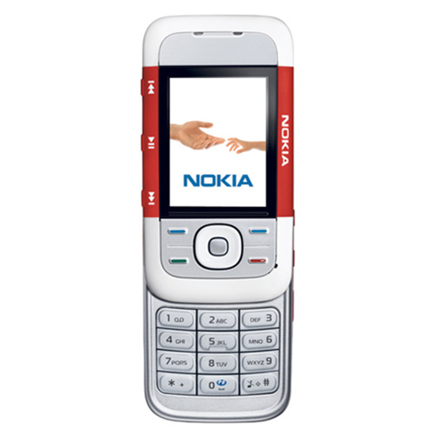 Original Refurbished Cell Phones Nokia 5300 Slide GSM 2G Camera Bluetooth Single Sim For Elderly Student Mobile Phone Classic