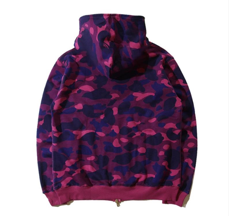 Men's Hoodie Luxury Brand Spring Autumn Shark Printing New Fashion Mens Sweatshirt