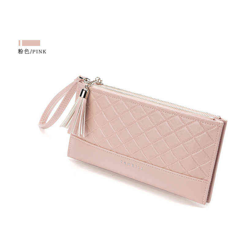 HBP New Wallet Card Bag Large Capacity Zero Wallet Long Portable Women's Small Lingge Wallet Carrying Bag 220815