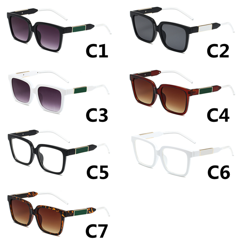 Designer Sunglasses For Mens Womens Fashion Large Frame Square Women Oversized Sun Glasses Design Eyewear Man Uv400 Shades