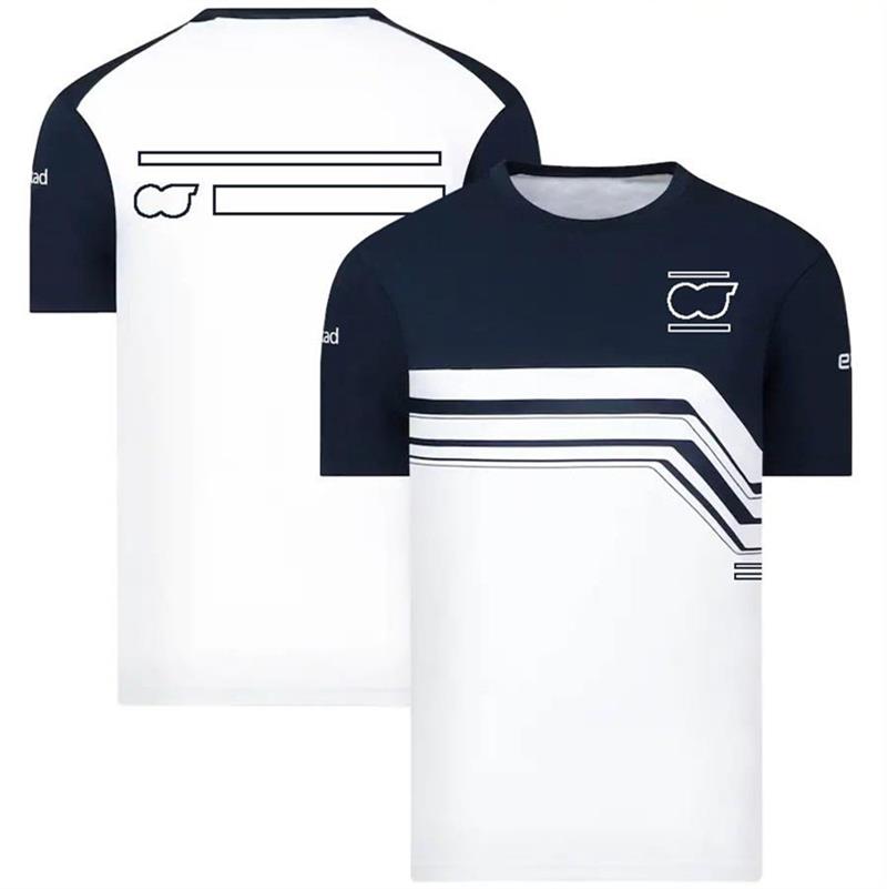 F1 Formule One Team Uniforme à manches courtes Polo Racing Racing Sautpuise masculine Personnalisation