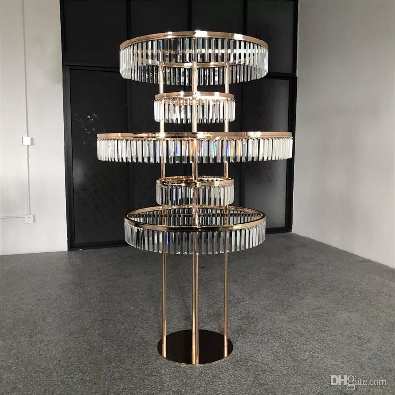 180 cm 120 cm DIY br￶llopsdekoration akrylblomma rack Garland tr￤db￥gstativ bukett h￥llare bord mittpunkt backrops rack kaka stativ