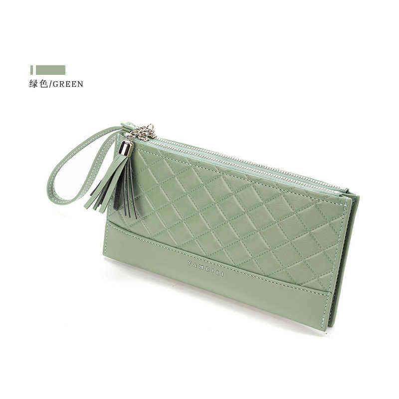 HBP New Wallet Card Bag Large Capacity Zero Wallet Long Portable Women's Small Lingge Wallet Carrying Bag 220815