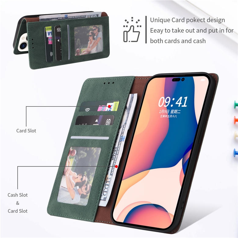 Retro Armband Flip Phone Case f￶r Samsung Galaxy S22 Ultra S21 Plus S20 Fan S21Fe S20Fe S20Lite A23 Note20 Note10 Pro Slim 3 -kortplatser Matt l￤derpl￥nbok