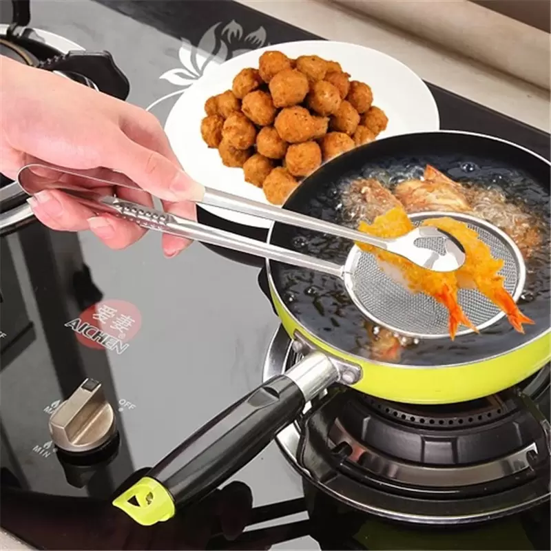 Kitchen Accessories French Fry Food Strainer Scoop Colander Drain Scoop Gadgets for Kitchen Tools Accessory Home Tools 2018269i
