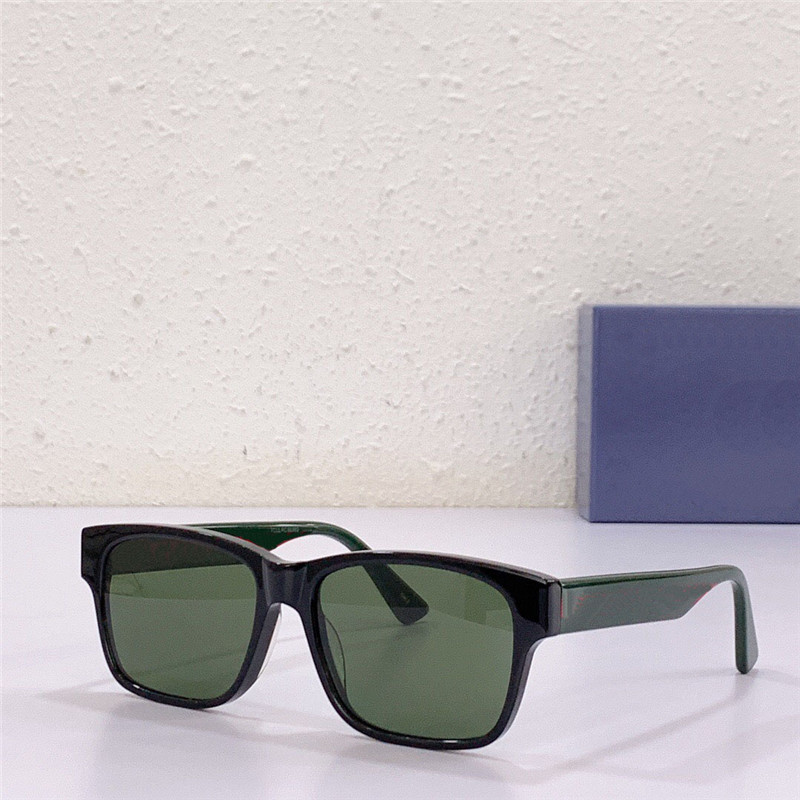 Nowe okulary przeciwsłoneczne projektowania mody 0340SA Classic Square Frame Znakomite wykonanie popularne i proste styl wszechstronne okulary ochronne UV400 na zewnątrz najwyższej jakości