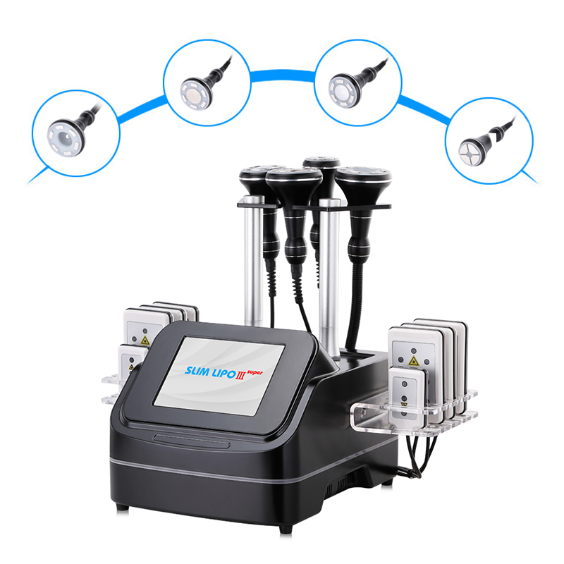 Neues 5-in-1-Ultraschall-40K-Kavitations-Vakuum-Schlankheits-Fettabbau-Körperformungsgerät, Faltenentfernung, RF-Schönheitsgerät, Heimgebrauch, Radiofrequenz-Lifting, Straffung