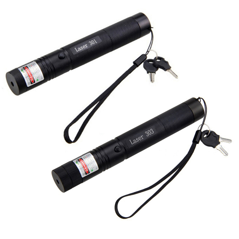 LED Lasers Lights 532nm Green Laser Sight 303 laser pointer Powerful Adjustable Focus Lazer With for Night Astronomy Outdoor Camping Hunting and Hiking