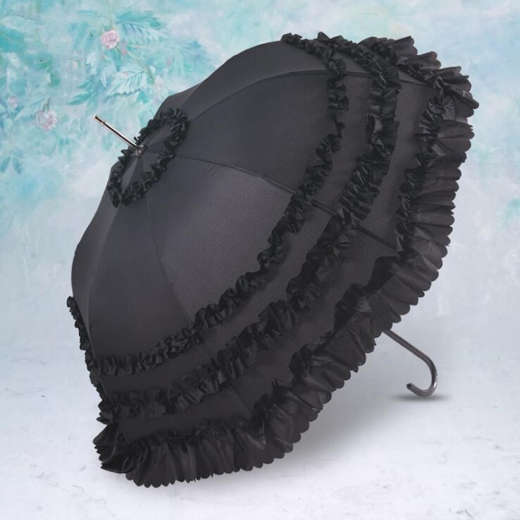 Parapluie en dentelle pour les fêtes de mariage danse photographie accessoire parapluies de fête faits à la main accessoires de décoration de mode