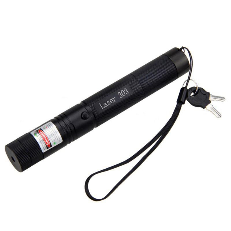 LED Lasers Lights 532nm Green Laser Sight 303 Laser Pointer Krachtige verstelbare focus Lazer met voor nacht Astronomie Outdoor Camping Hunting en Wandelen