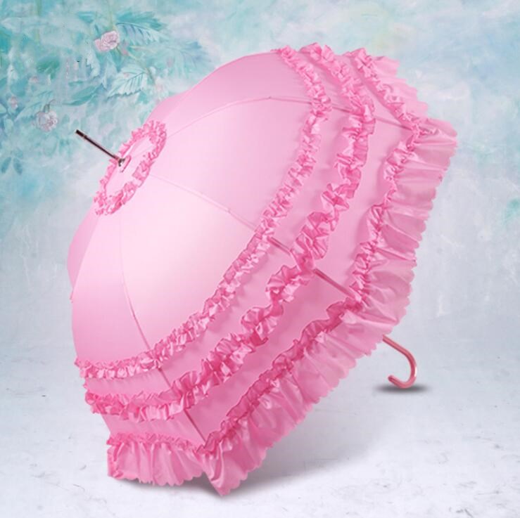 Parapluie en dentelle pour les fêtes de mariage danse photographie accessoire parapluies de fête faits à la main accessoires de décoration de mode