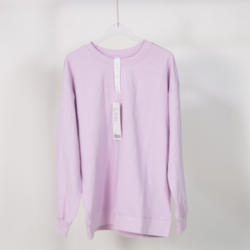 Lu Yoga Sweatshirt Scuba completa meio zip capuz de capuz