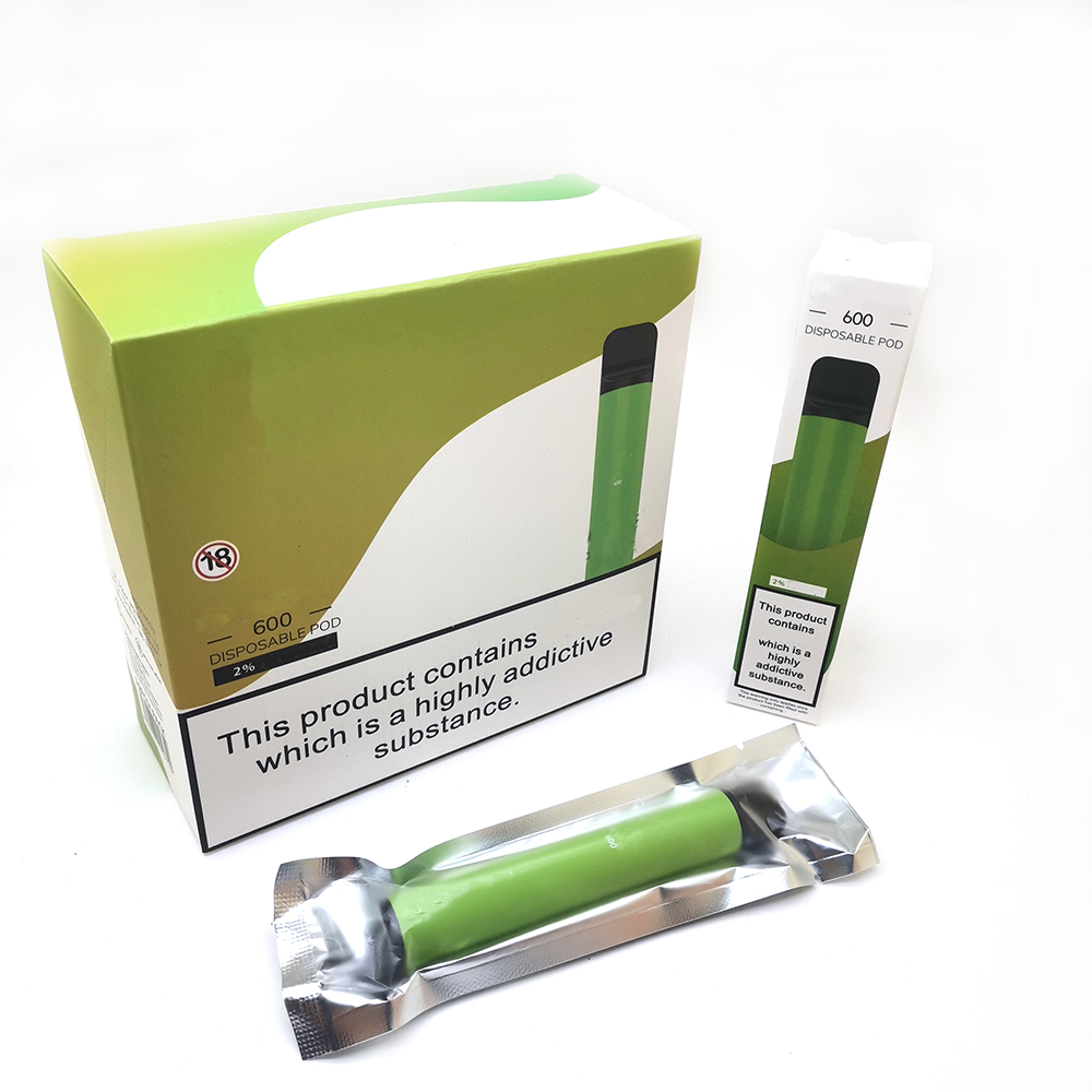 関税無料ELF BC5000 Eタバコ600パフ使い捨てペン充電式調整可能なデバイス2％650MAH 13MLポッド12色