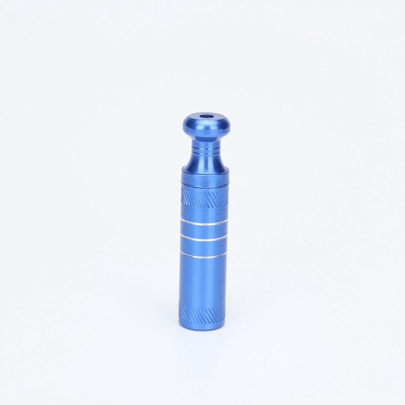 Senaste mini -f￤rgglada aluminiumlegeringsfilter Pipes Portable Dry Herb Tobacco Cigaretth￥llare Catcher Taster Bat One Hitter Innovativ Design Smoking Tube DHL