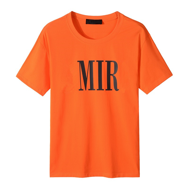 НОВАЯ 2022 Дизайнерская женская мужская летняя мужская футболка с буквенным принтом с коротким рукавом Высококачественная модная парная хлопковая футболка-поло