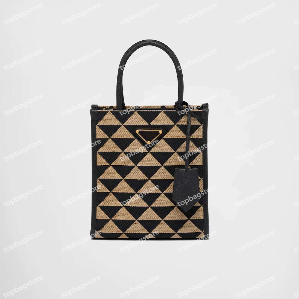Designer Triangle Symbole Handväskor Totes Tote Bag Högkvalitativ kvinnor Lady Bags Handbag228L