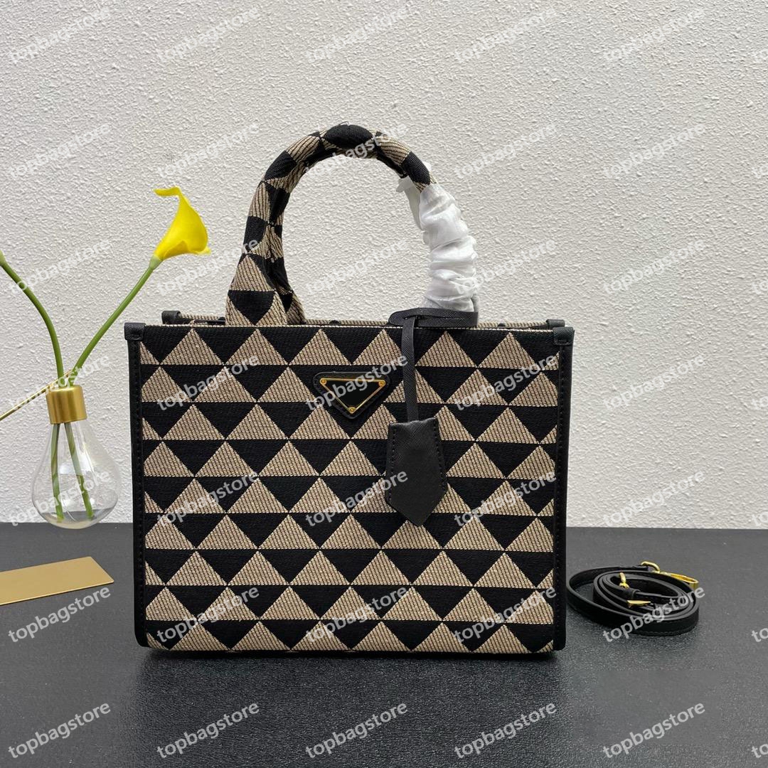 Designer Triangle Symbole Handväskor Totes Tote Bag Högkvalitativ kvinnor Lady Bags Handbag228L