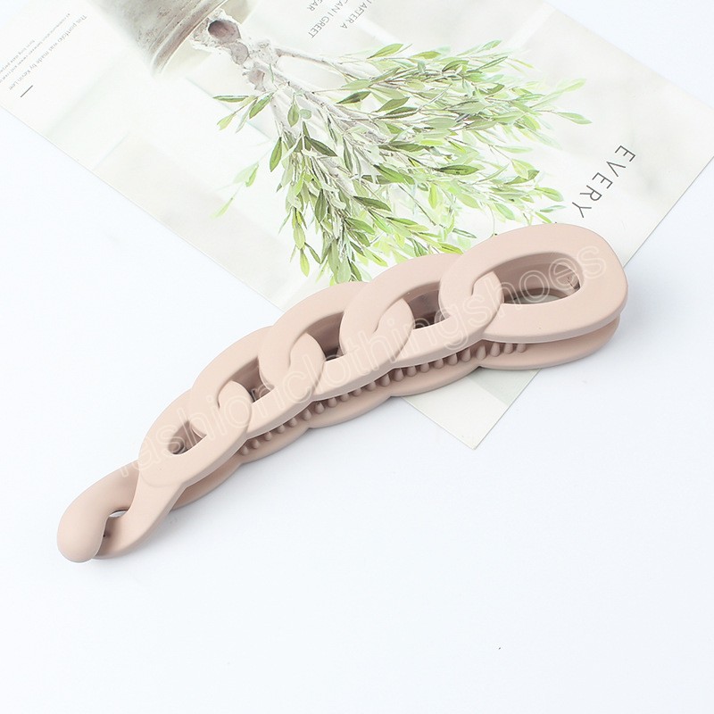 Forcine capelli con clip a banana smerigliata da 12 cm le donne coda di cavallo tenere capelli granchio barrette accessori capelli moda estate ragazze