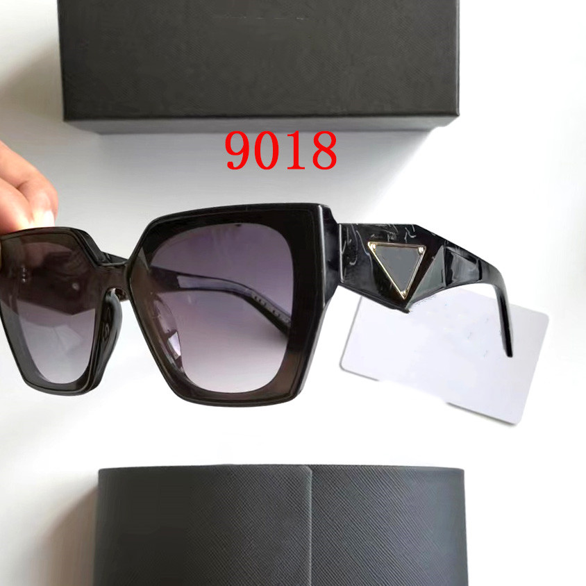 Top luxury Sunglasses polaroid lens designer womens Mens Goggle senior Eyewear For Women eyeglasses frame Vintage Metal Sun Glasses with box9018