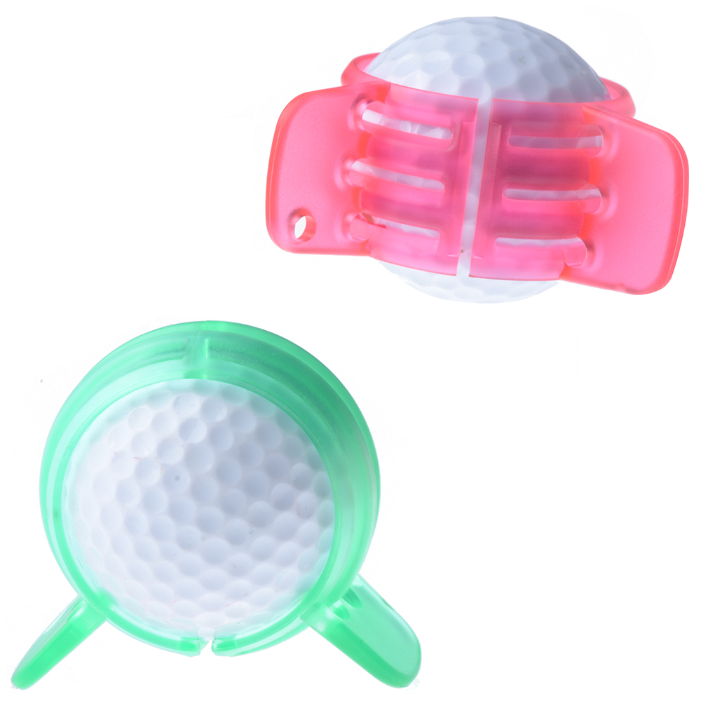 1 ensemble 360 degrés balle de Golf doublure marque Clip Rool avec stylo balle de Golf marqueur ligne tiroir aides Sport modèle alignement