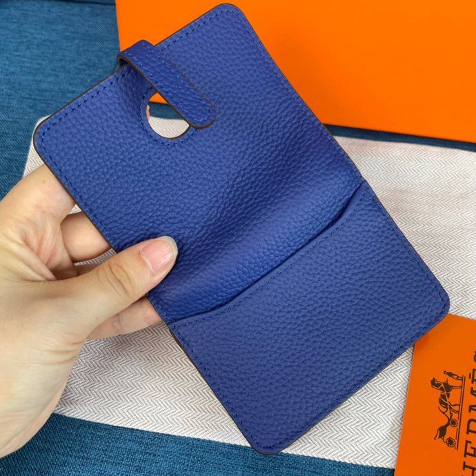 Lychee Pattern Calfskin Wallets Unisex Silver Buckle Card Holders Soft Multi-card Portable Coin Purses Women Men Mini Clutch Bags Luxury Brand Ladies Storage Wallet