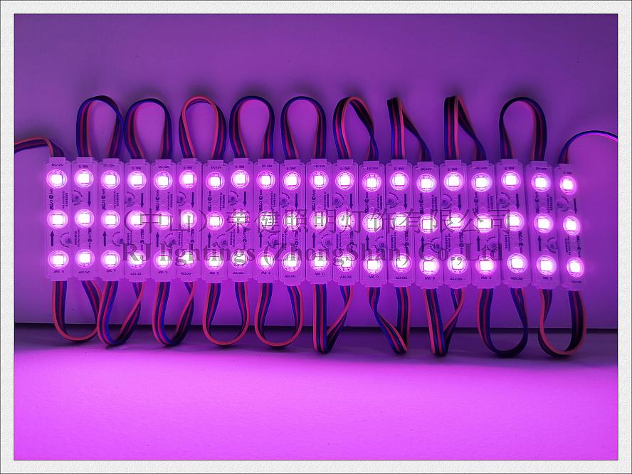 Full Color LED Light Module Magic Digital med IC WS 9883 4 Wires CV fr￥n brytpunkt b￤ttre ￤n WS 2811 SMD 5050 RGB DC12V